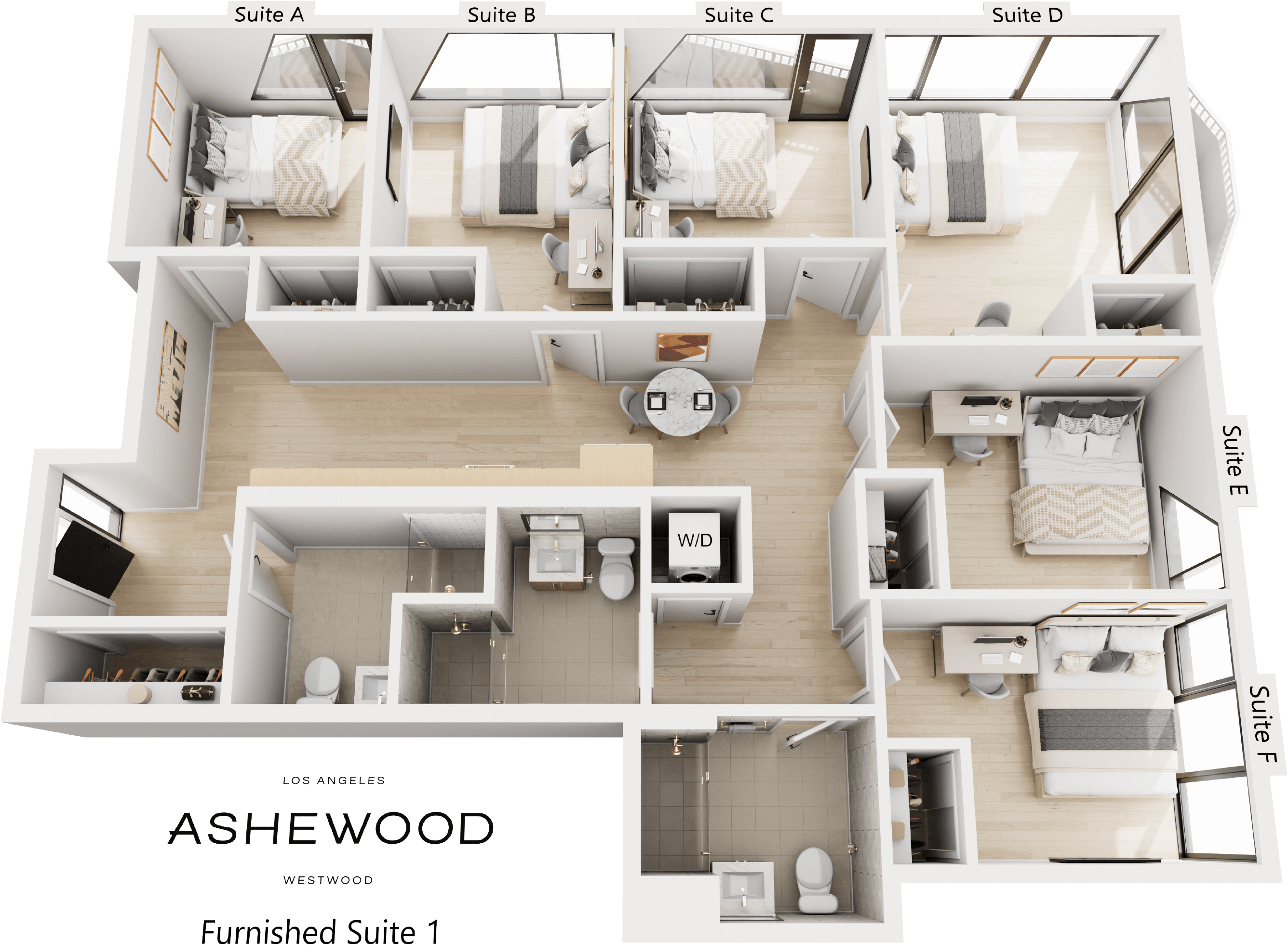 Furnished suite 1