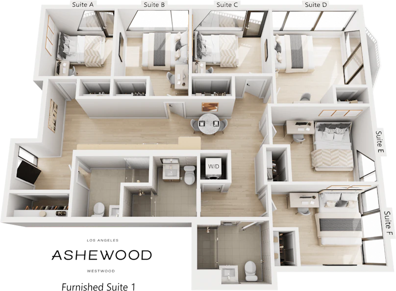 Furnished suite 1